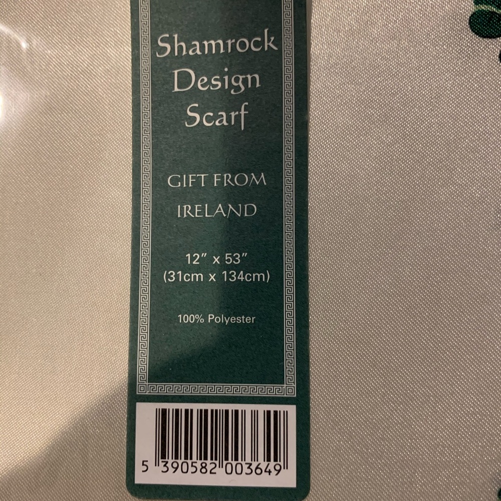 Polyester Irish scarf